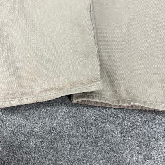 Levis 501XX Jean Mens 40 Sand Denim Mid Rise Button Fly Classic Straight 2012 - Picture 14 of 16